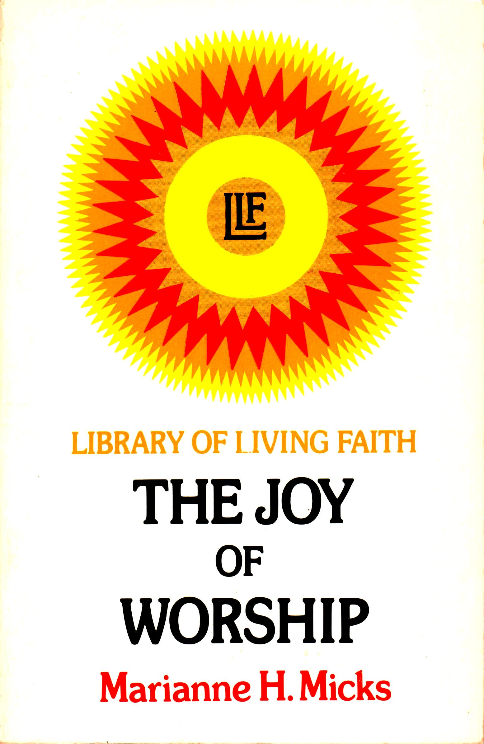 Cover of The Joy of Worship