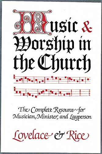 Cover of Music and Worship in the Church