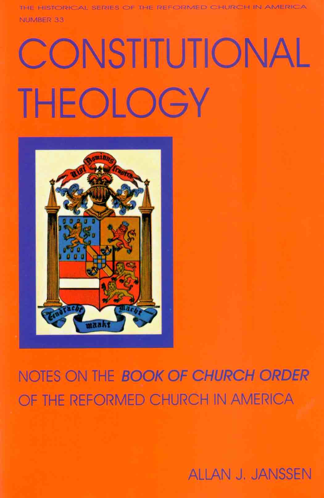Cover of Constitutional Theology