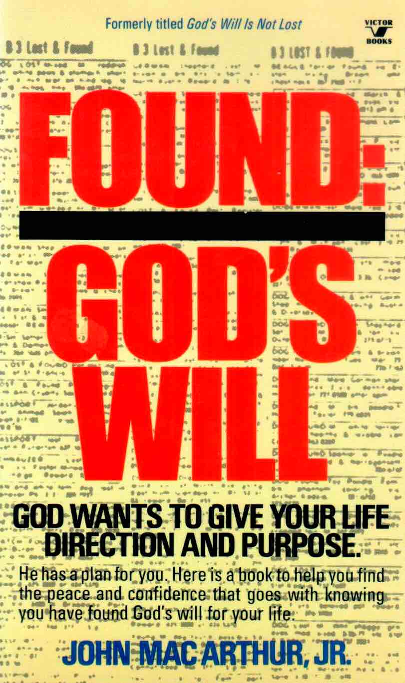 Cover of Found: God's Will