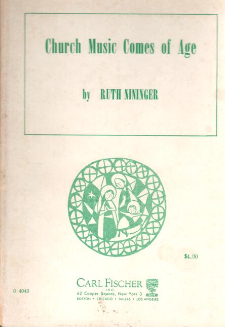 Cover of Church Music Comes of Age 