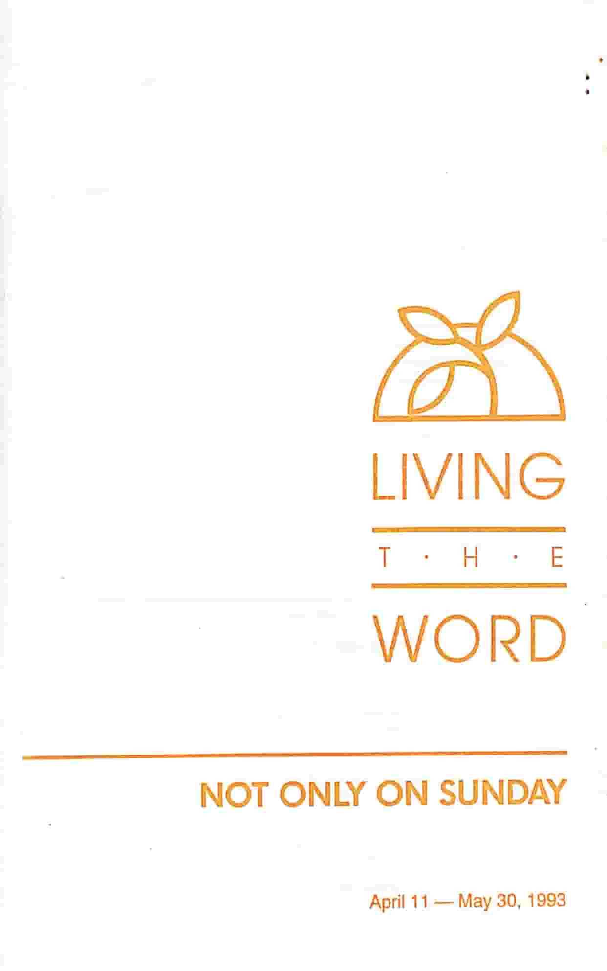 Cover of Living The Word