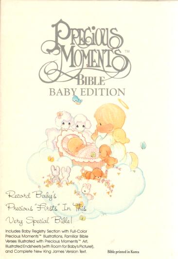 Cover of Precious Moments Bible Baby Edition