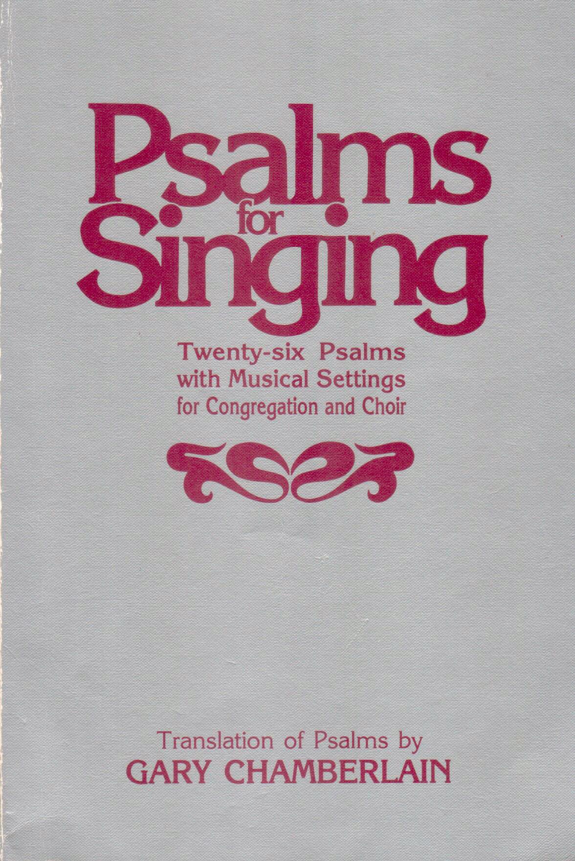 Cover of Psalms for Singing
