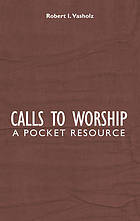 Cover of Calls to Worship 