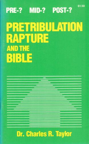 Cover of Pretribulation Rapture and the Bible