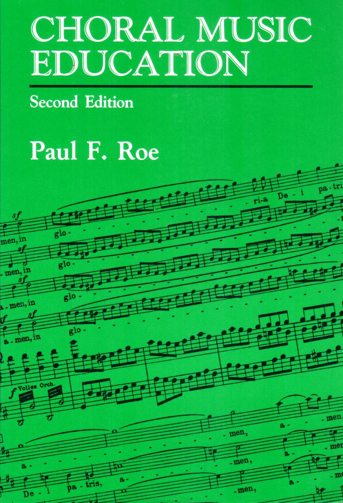 Cover of Choral Music Education 