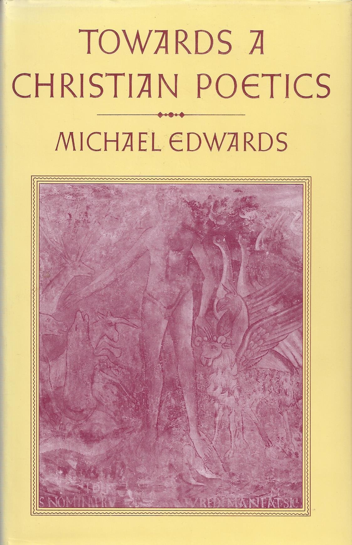 Cover of Towards a Christian Poetics