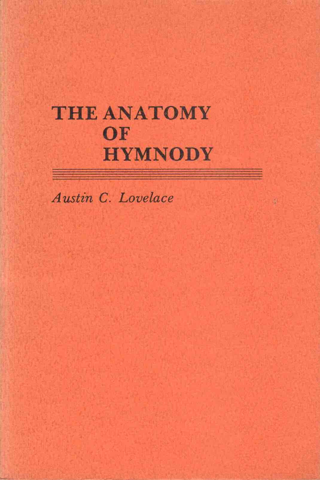Cover of The Anatomy of Hymnody