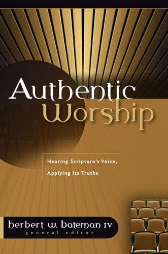 Cover of Authentic Worship