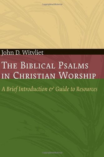 Cover of The Biblical Psalms in Christian Worship