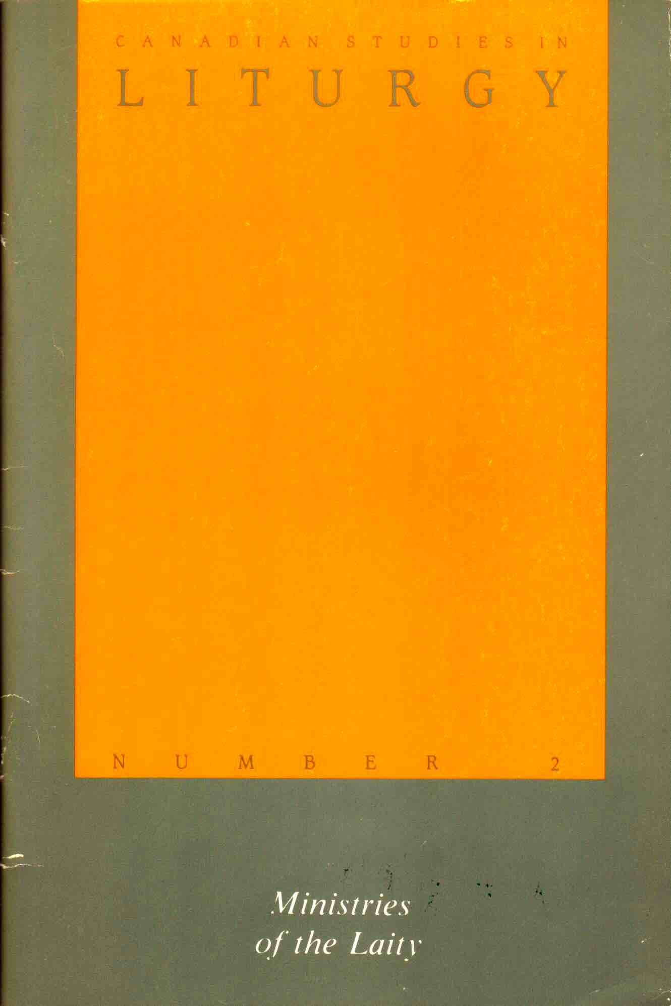 Cover of Ministries of the Laity