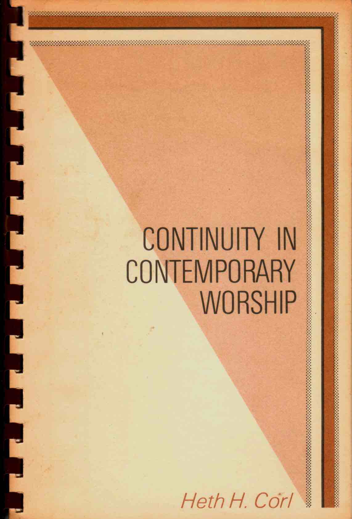 Cover of Continuity In Contemporary Worship