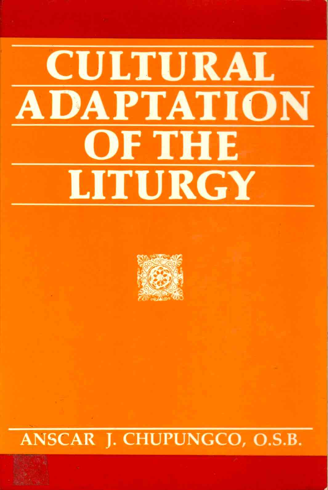 Cover of Cultural Adaptation of the Liturgy