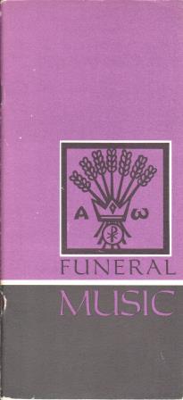 Cover of Music for Church Funerals adn Memorial Services