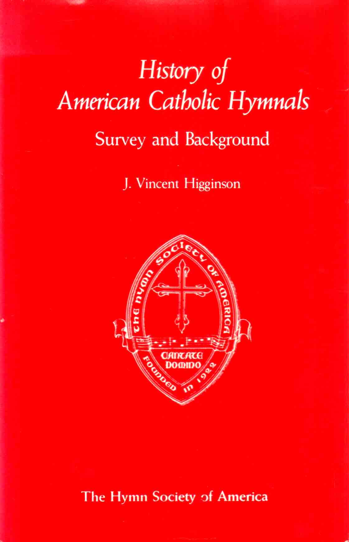 Cover of History of American Catholic Hymnals