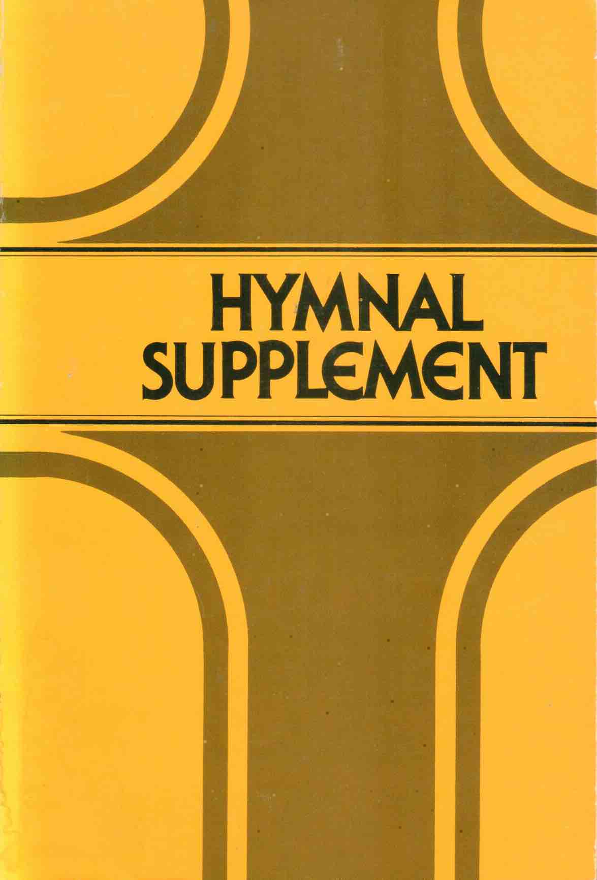 Cover of Hymnal Supplement