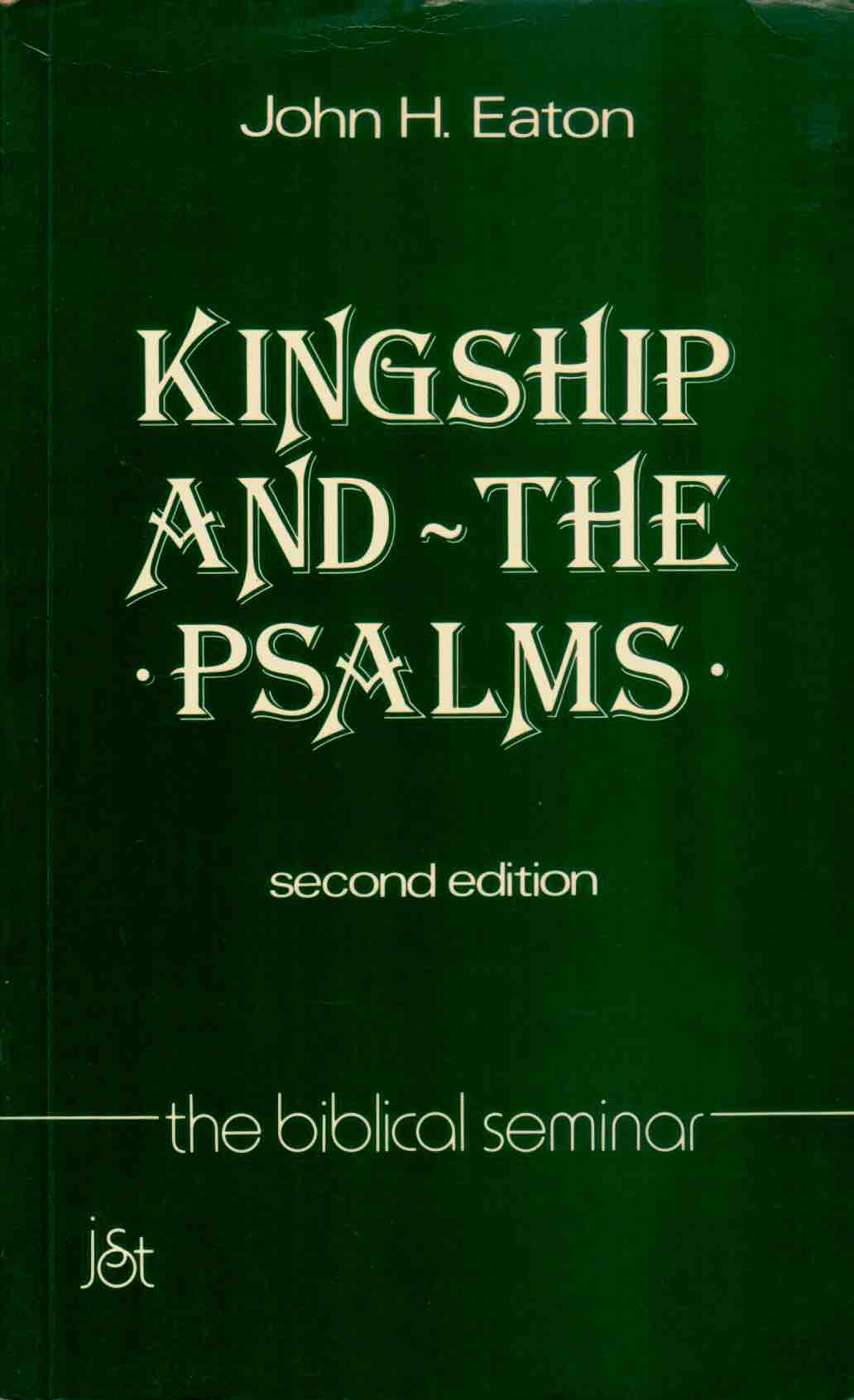 Cover of Kingship and the Psalms