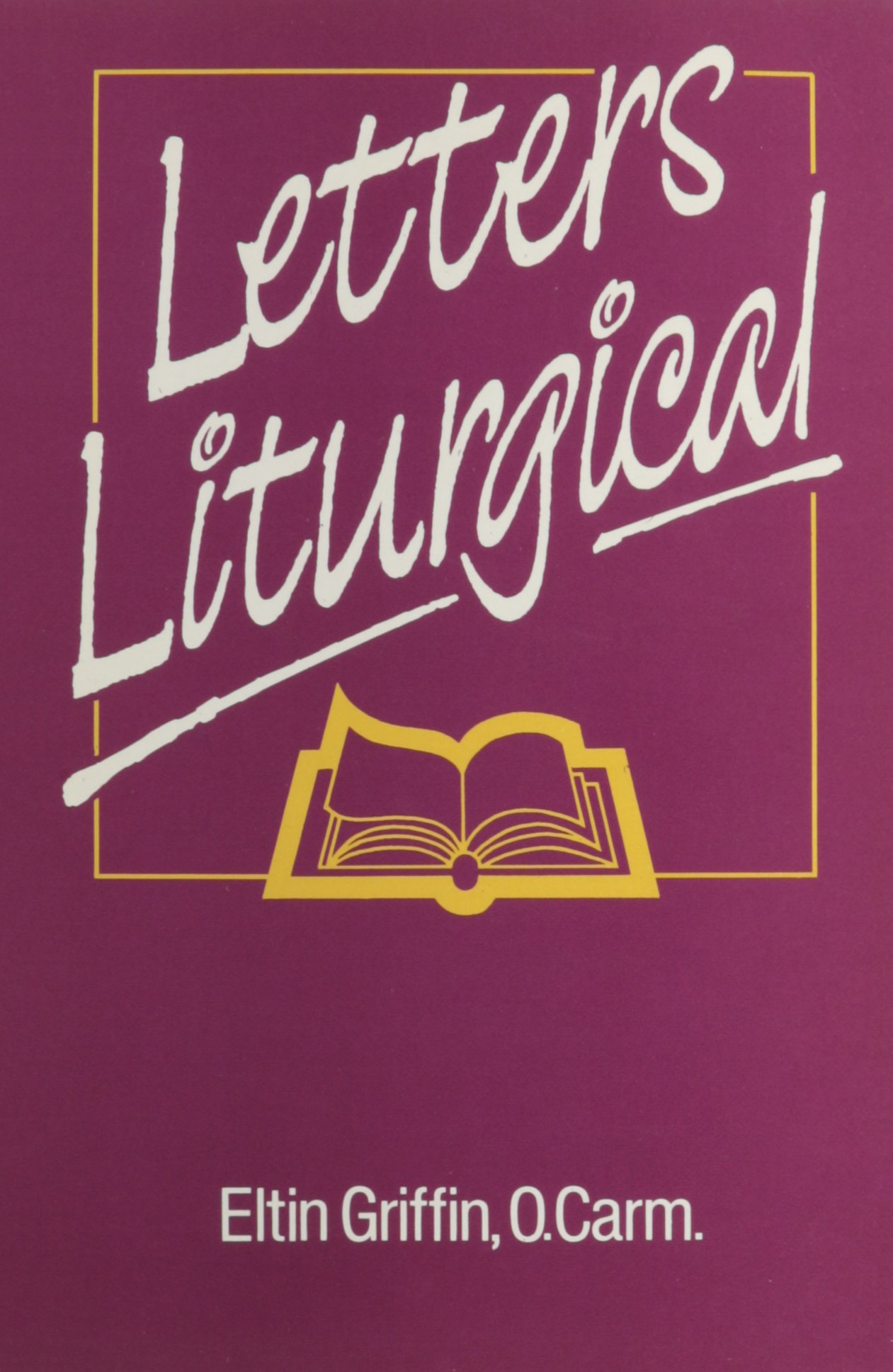 Cover of Letters Liturgical