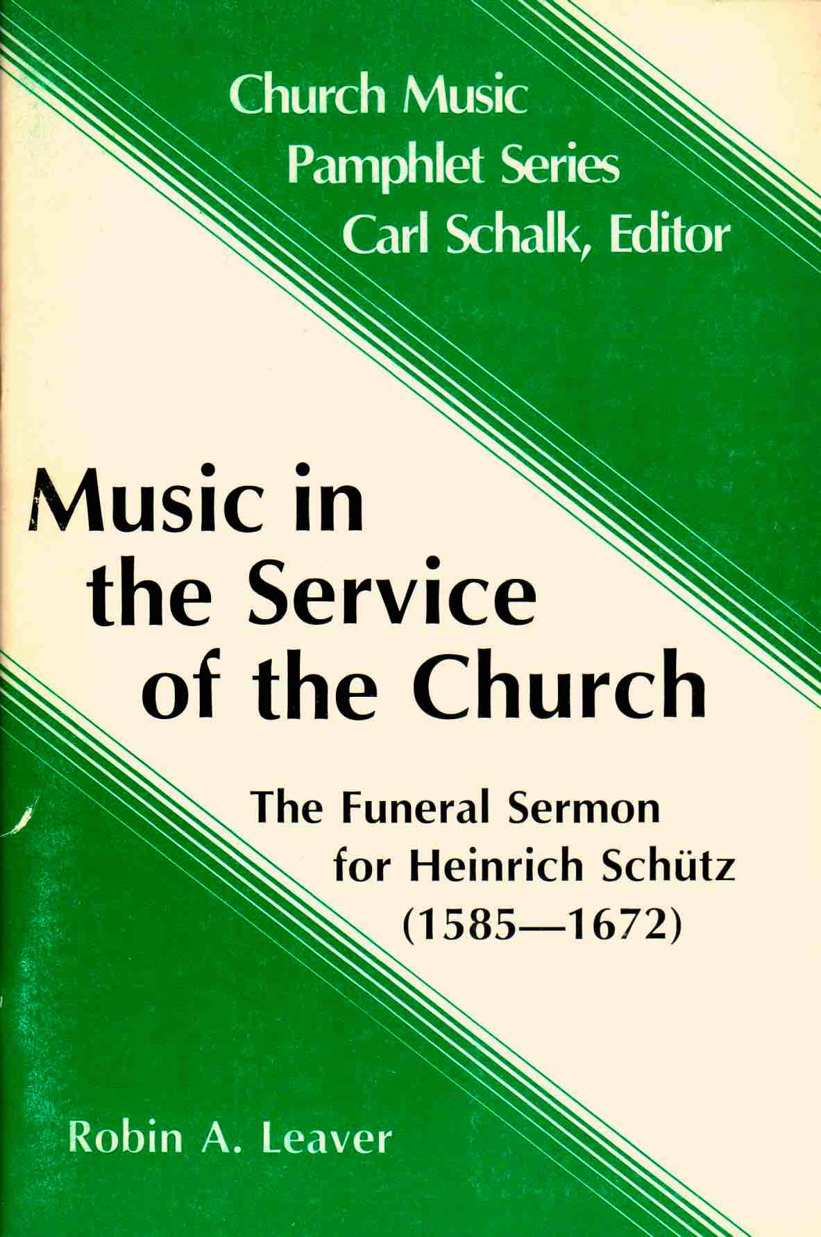 Cover of Music in the Service of the Church