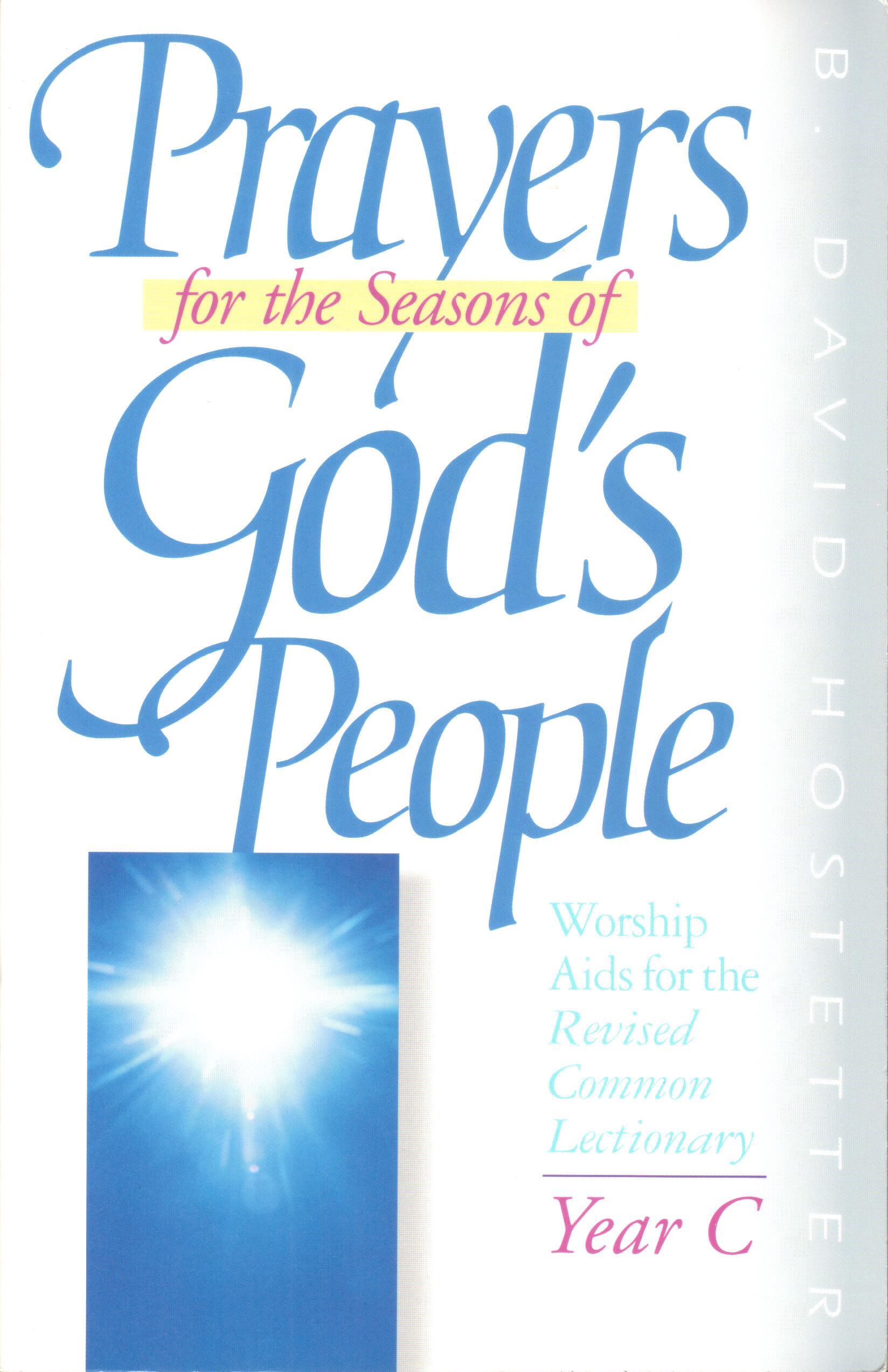 Cover of Prayers for the Seasons of God's People