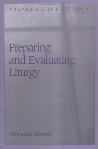 Cover of Preparing and Evaluating Liturgy