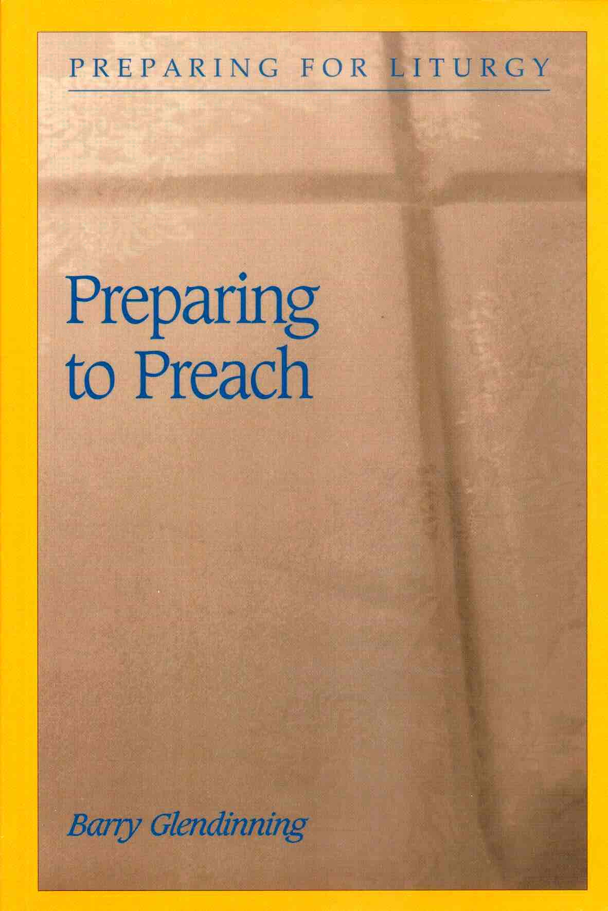 Cover of Preparing to Preach