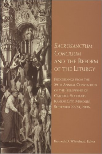 Cover of Sacrosanctum Concilium and the Reform of the Liturgy
