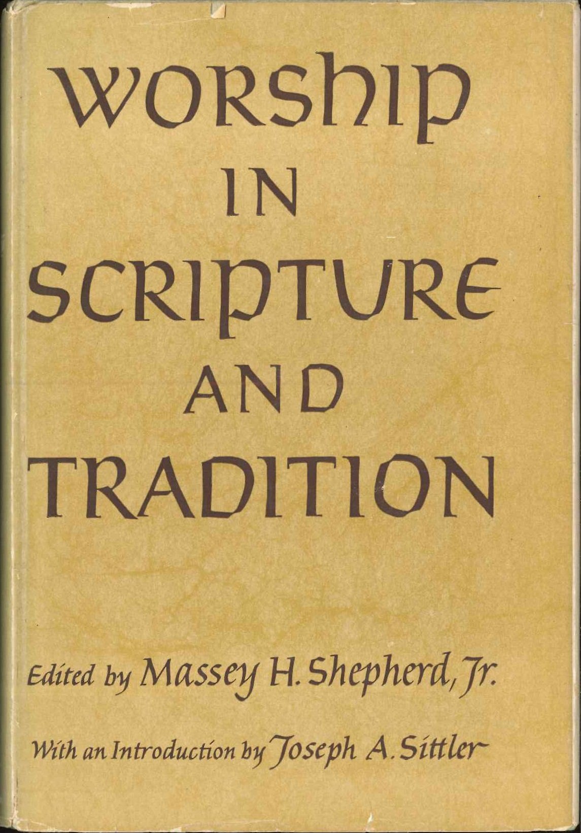 Cover of Worship in Scripture and Tradition