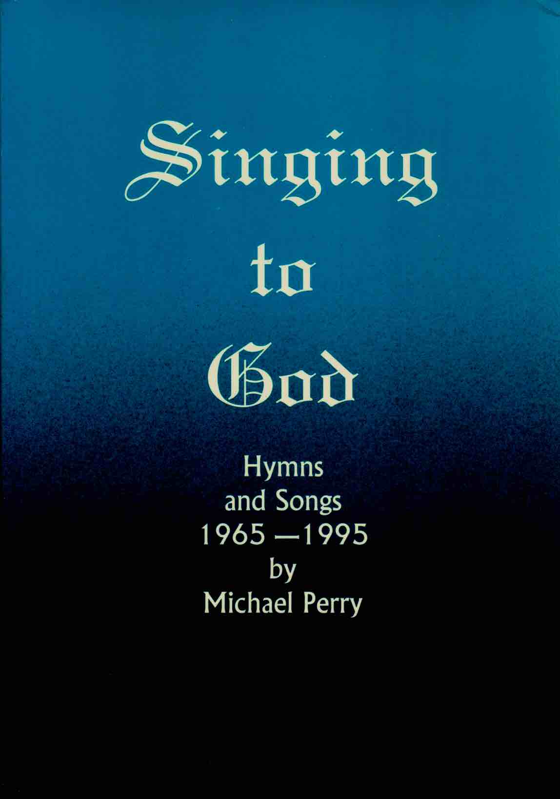 Cover of Singing to God