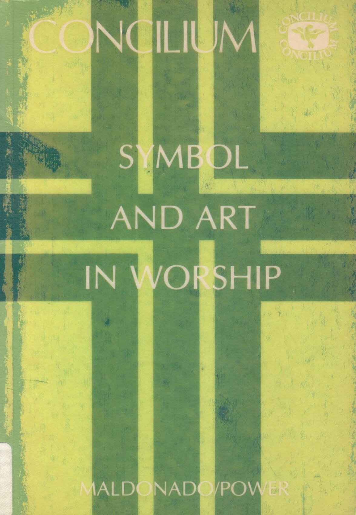 Cover of Symbol and Art in Worship