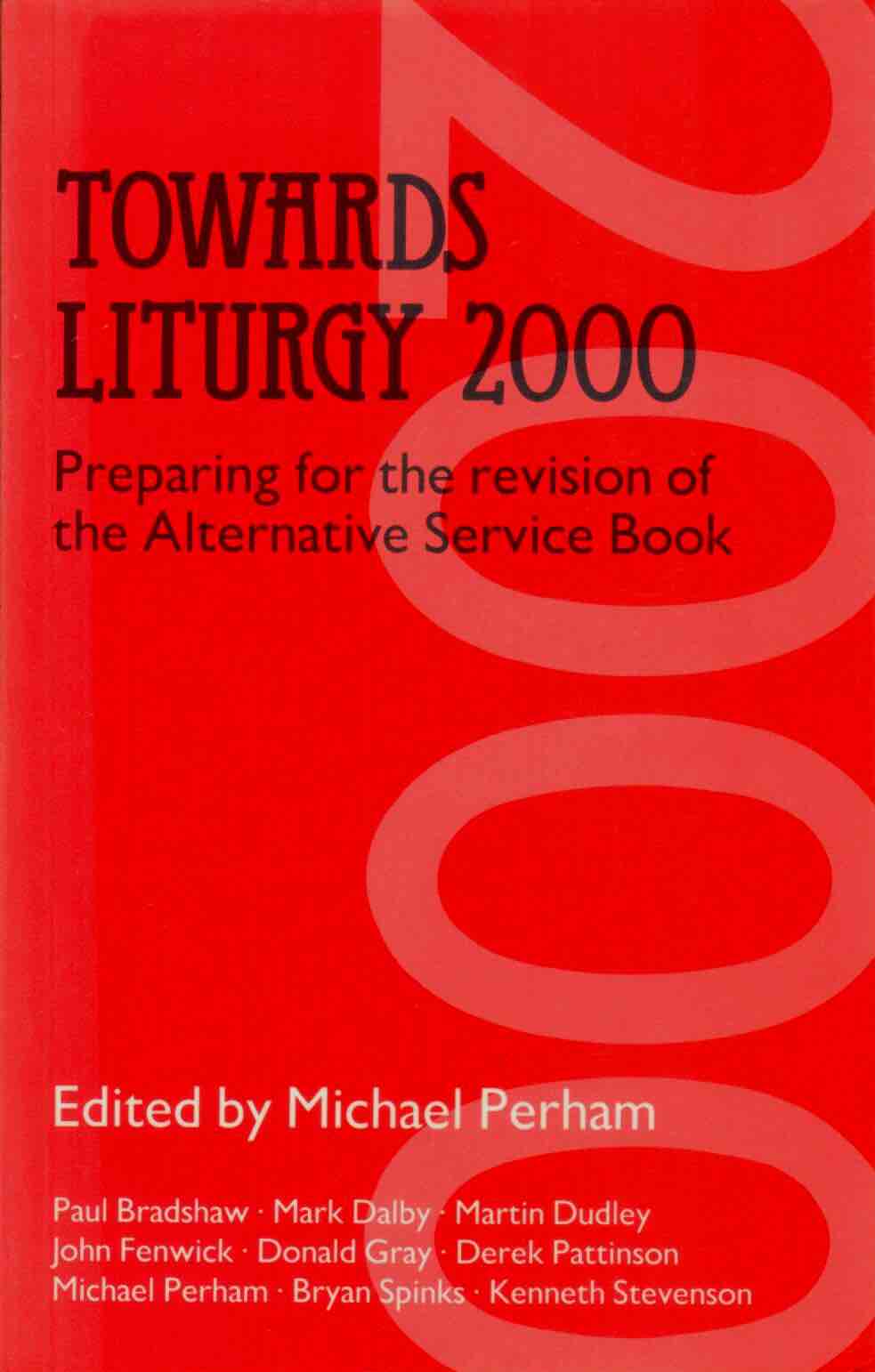 Cover of Towards Liturgy 2000