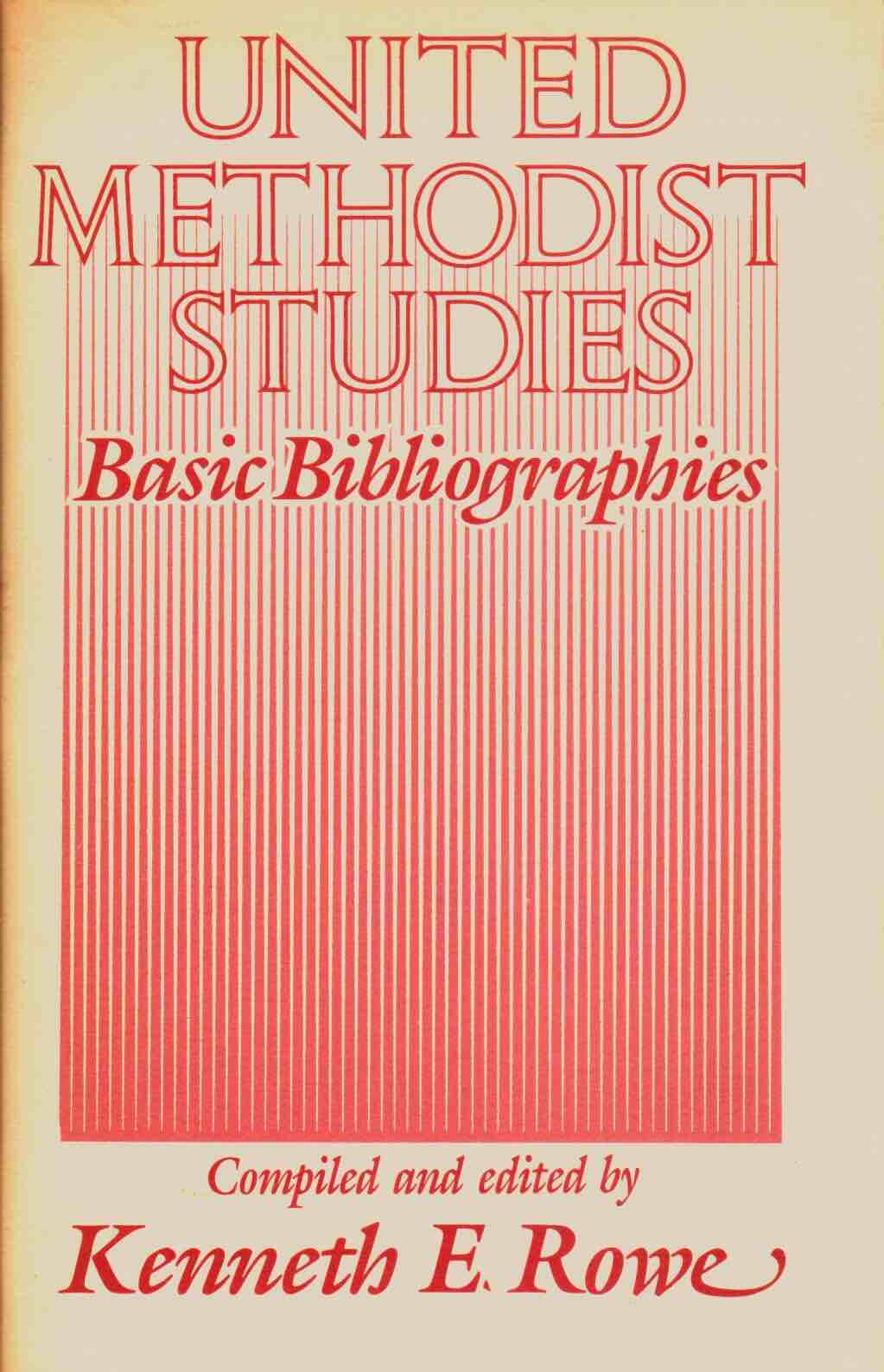 Cover of United Methodist Studies