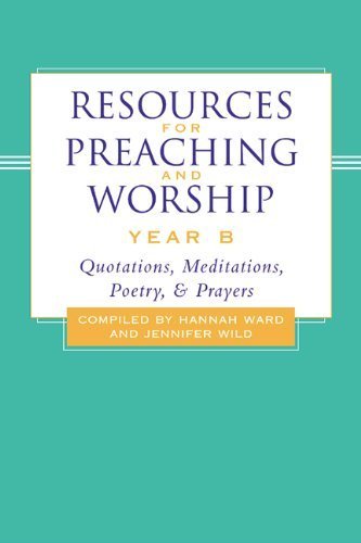 Cover of Resources for Preaching and Worship Year B