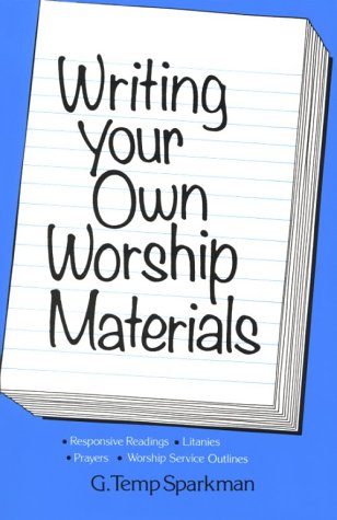 Cover of Writing Your Own Worship Materials