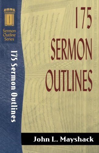 Cover of 175 Sermon Outlines