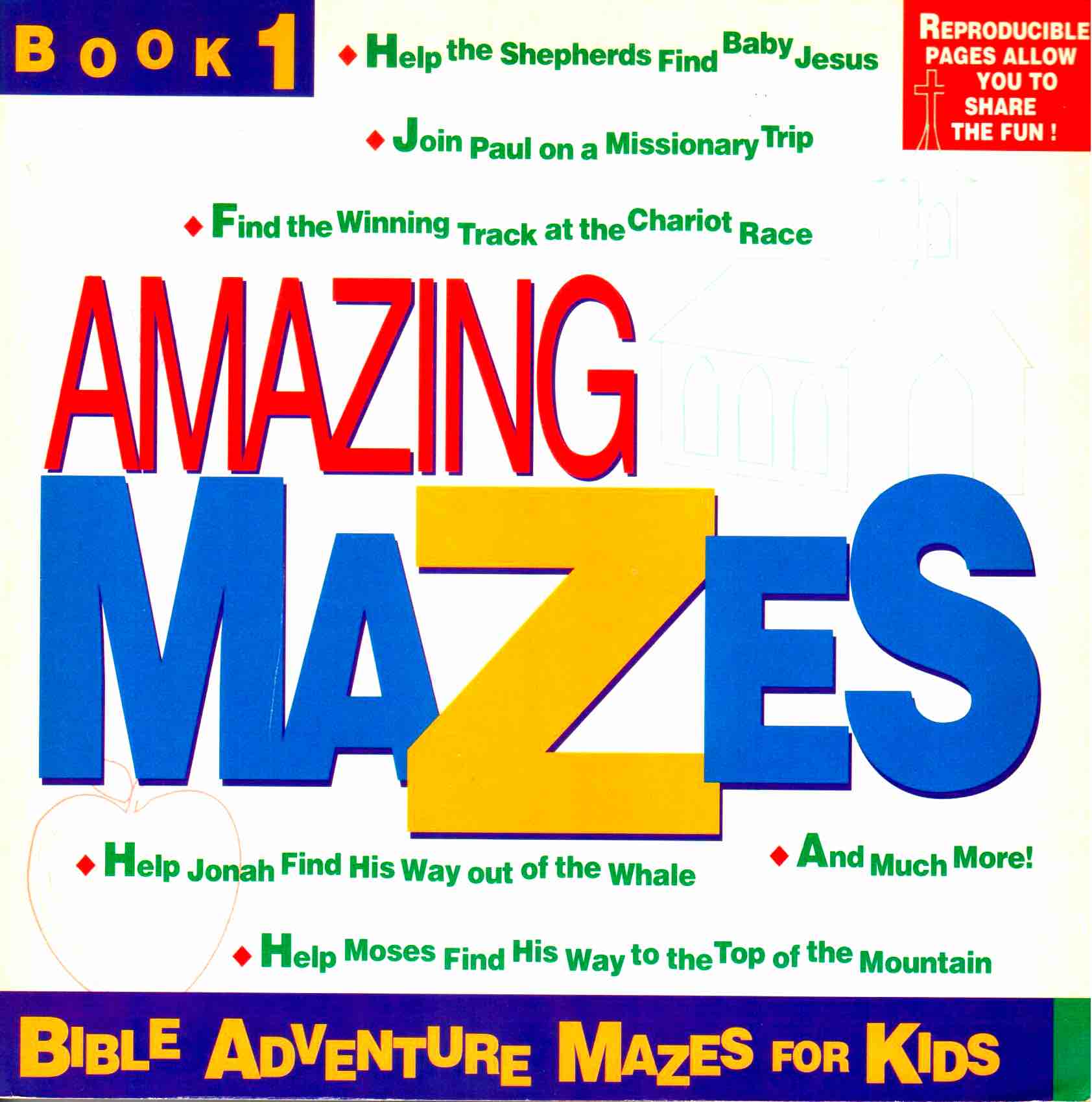 Cover of Amazing Mazes Book 1
