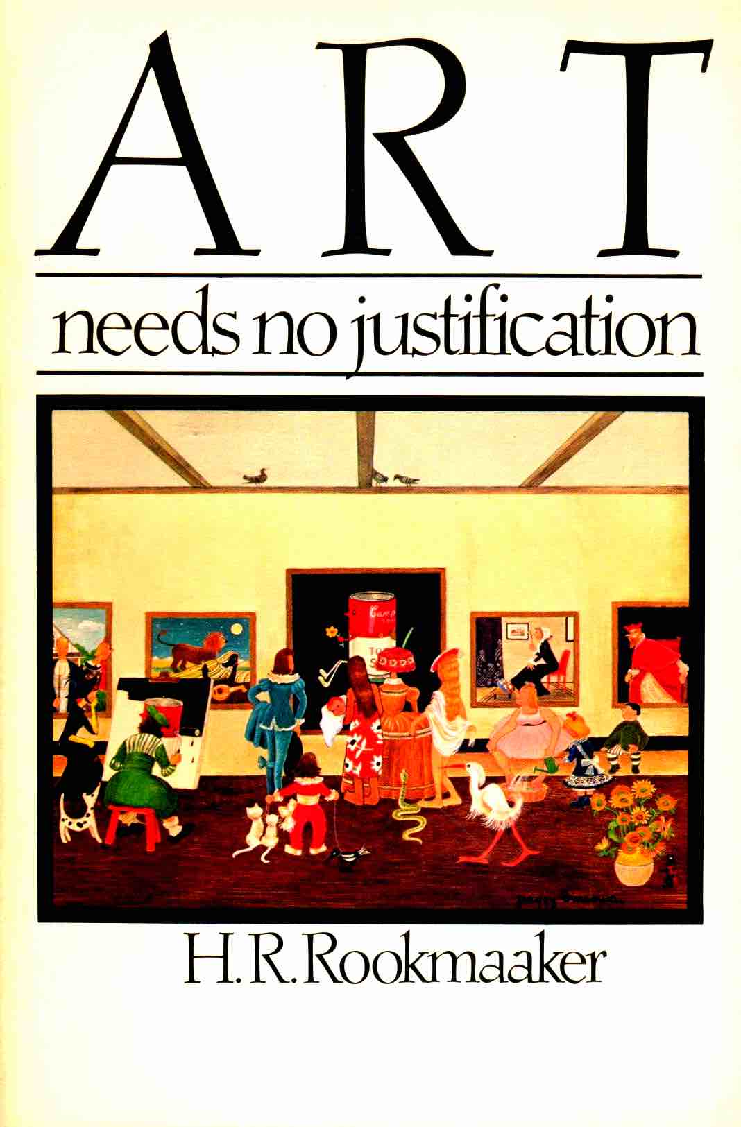 Cover of Art Needs No Justification