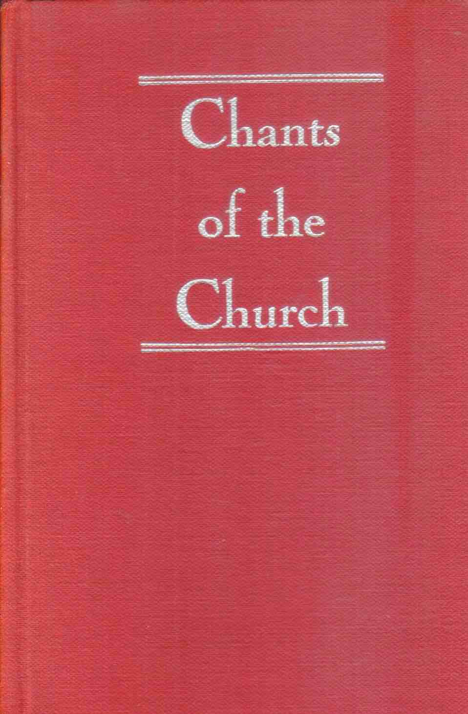 Cover of Chants of the Church