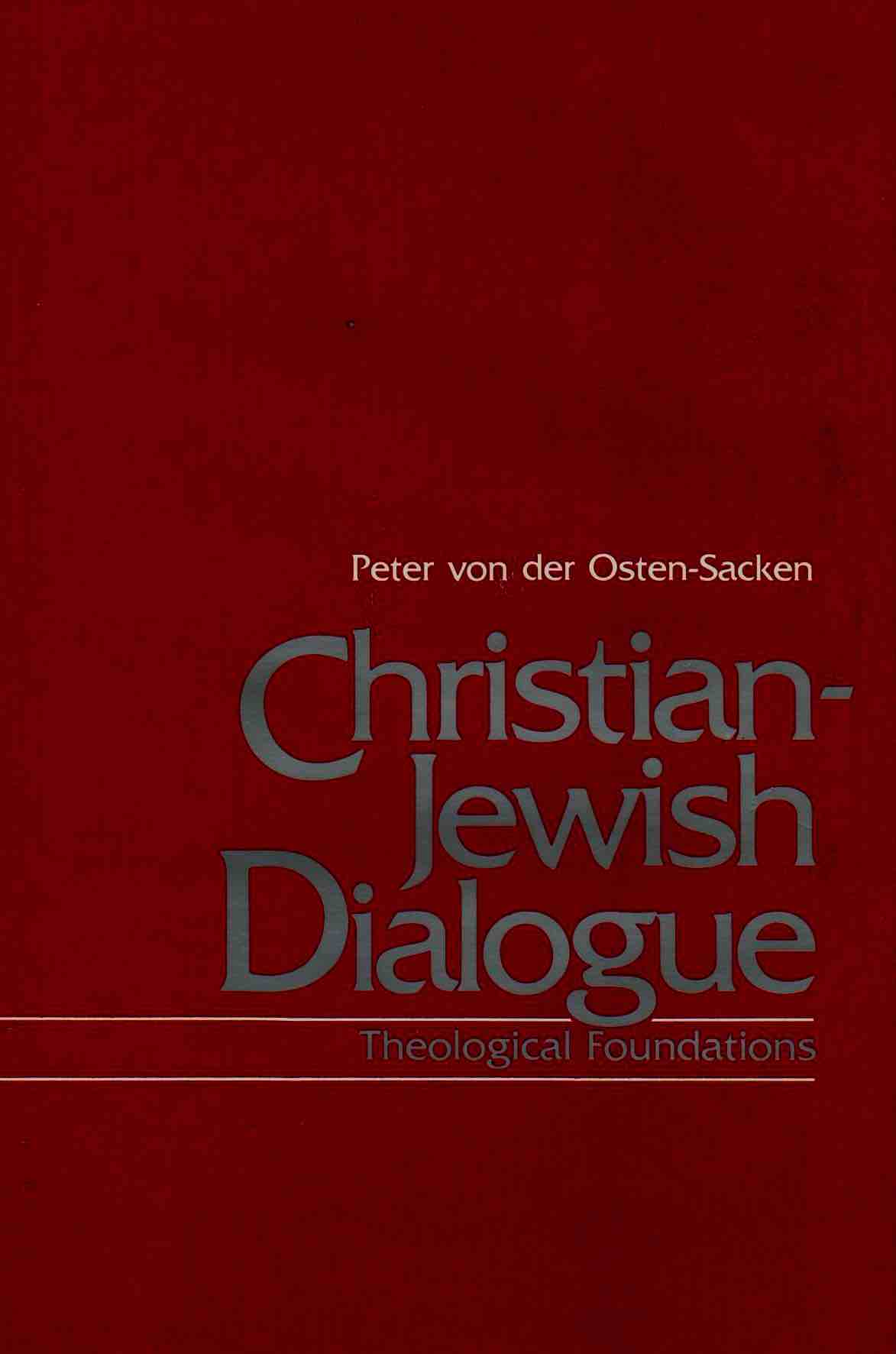 Cover of Christian-Jewish Dialogue