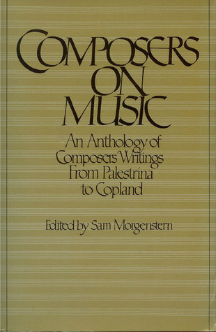 Cover of Composers On Music