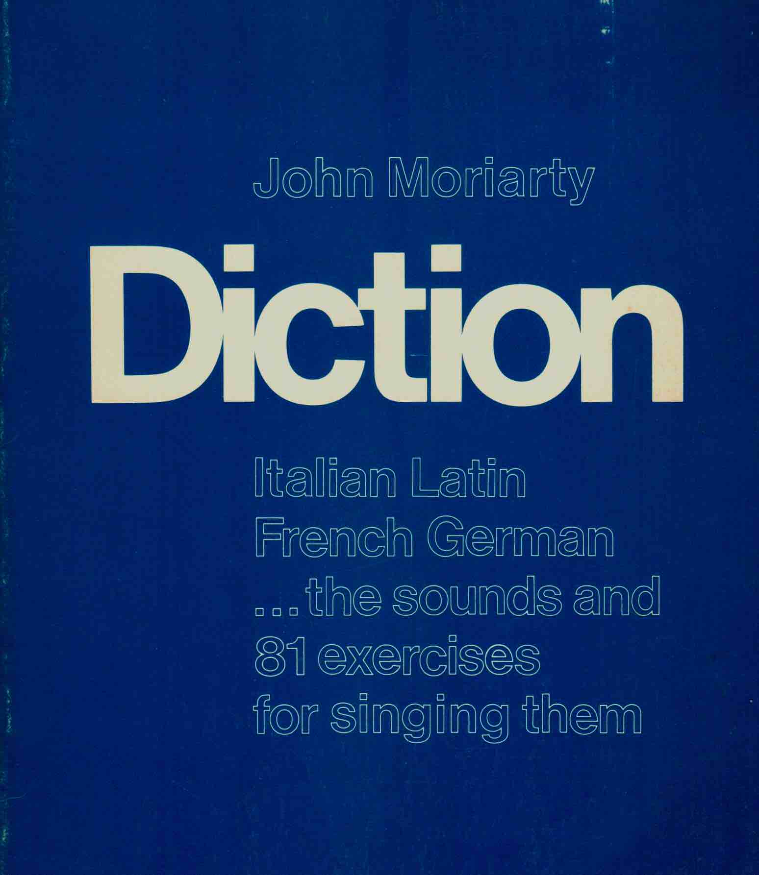 Cover of Diction
