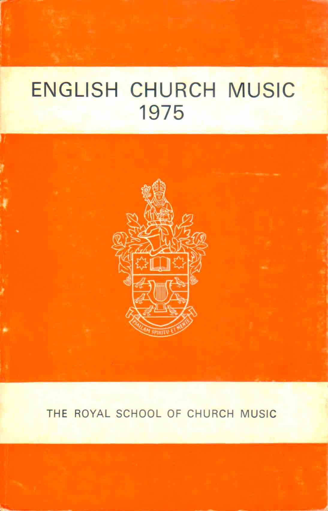 Cover of English Church Music 1975