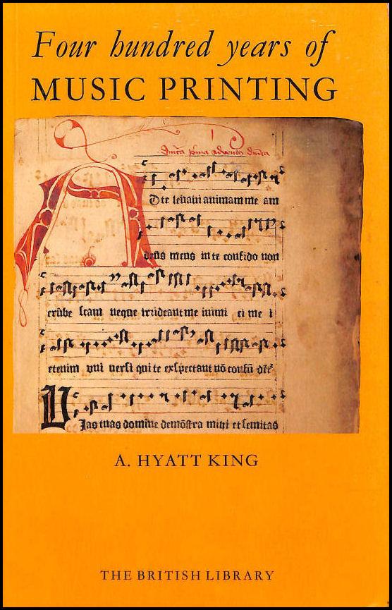 Cover of Four Hundred Years of Music Printing