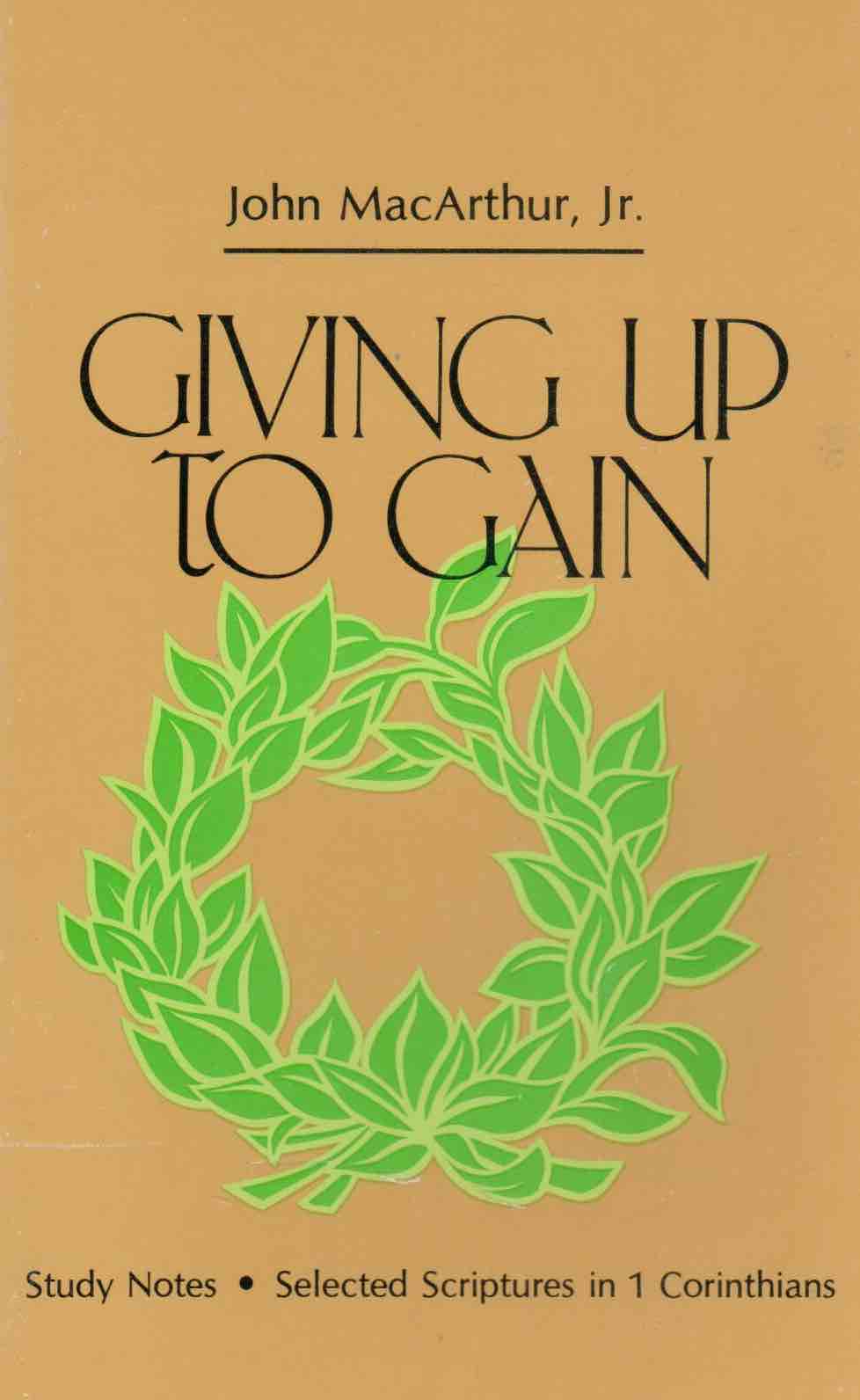 Cover of Giving Up to Gain