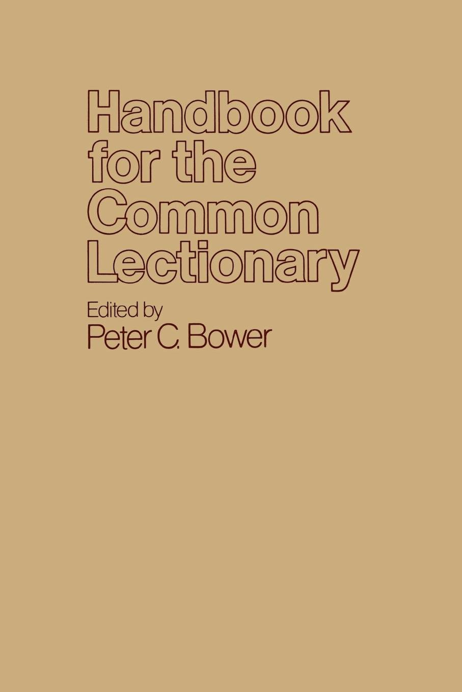 Cover of Handbook for the Common Lectionary