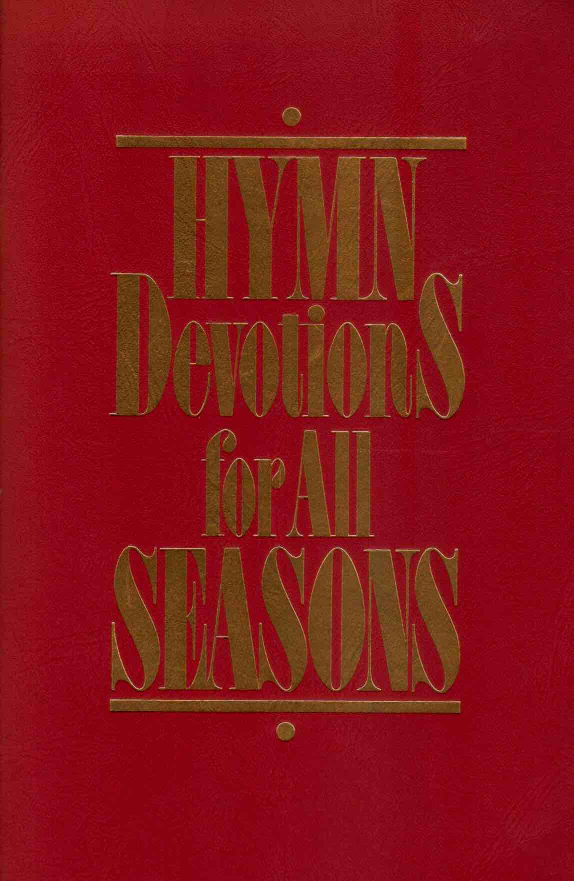 Cover of Hymn Devotions for All Seasons
