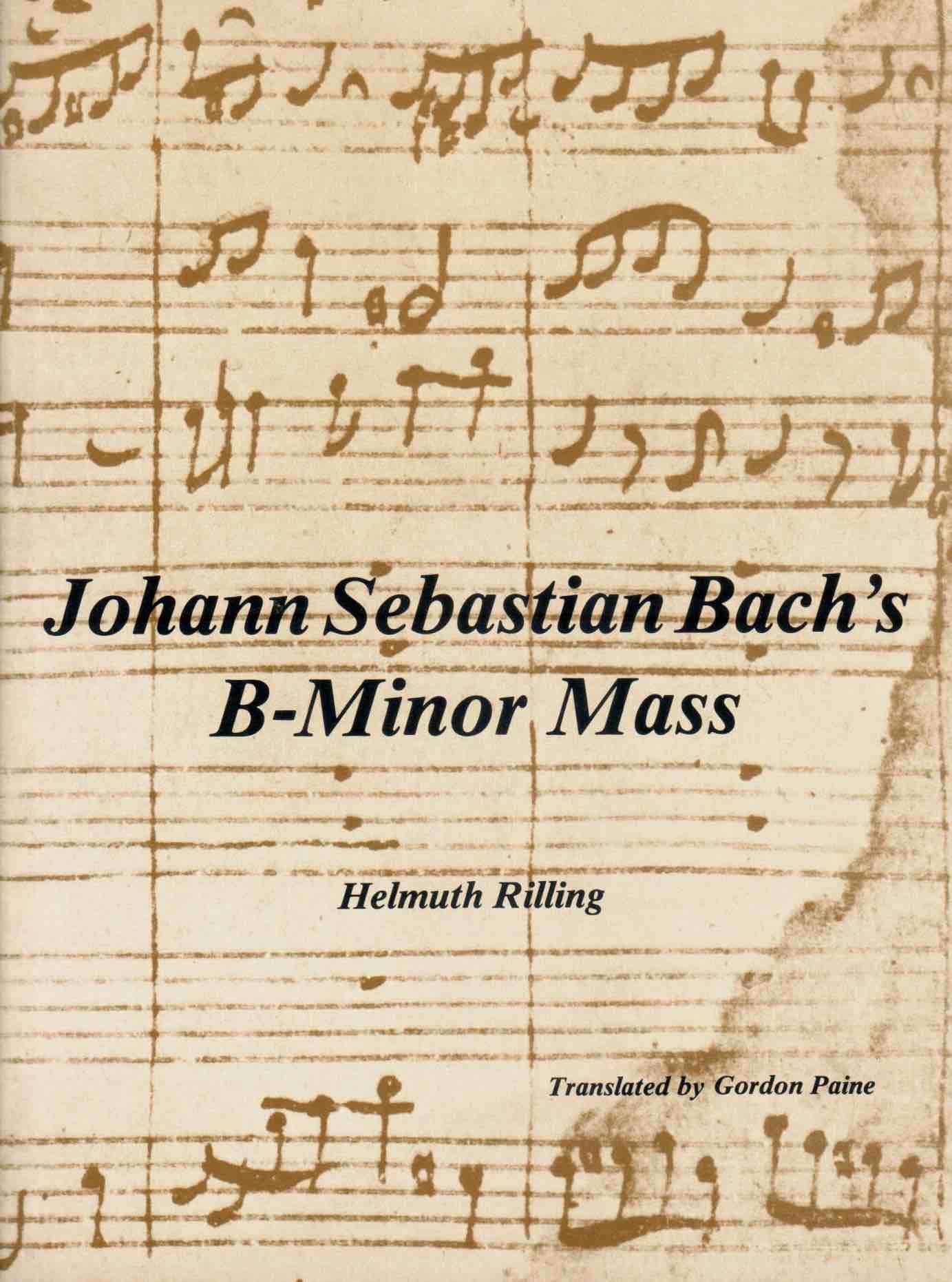 Cover of Johann Sebastian Bach's B-Minor Mass