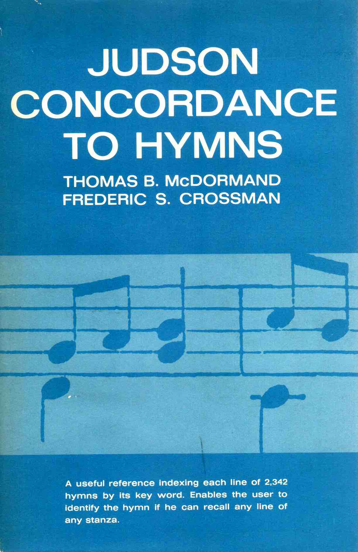Cover of Judson Concordance to Hymns
