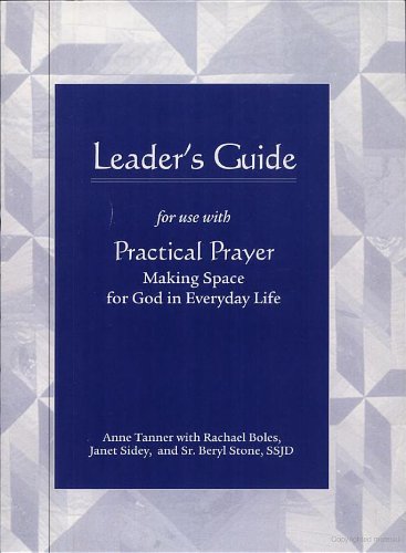 Cover of Leader's Guide for Use with Practical Prayer